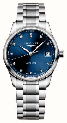 LONGINES Master collection 34mm diamanten set automatisch L23574976