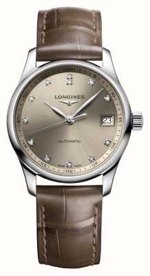 LONGINES Master collection 34mm diamant gezet automatisch L23574072