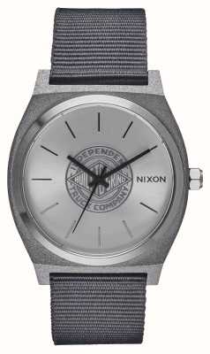 Nixon Onafhankelijke tijdteller geheel zilver A1350-1920-00