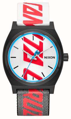 Nixon Santa cruz tijdteller zwart/zilver A1367-180-00