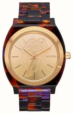 Nixon Rolling Stones tijdteller horloge van acetaat A1359-2483-00