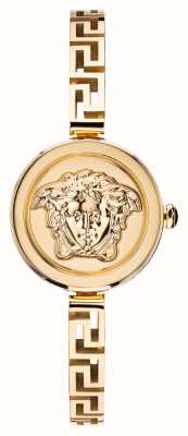 Versace Medusa-geheim | gouden wijzerplaat | gouden pvd stalen armband VEZ500121