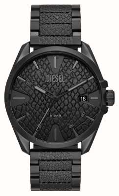 Diesel Heren ms9 | zwarte wijzerplaat | zwarte roestvrijstalen armband DZ2161