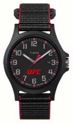 Timex x UFC Apex zwarte wijzerplaat / zwarte stof TW2V55000