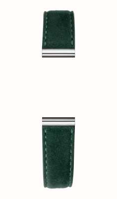 Herbelin Antarès verwisselbare horlogeband - groen suède leer / edelstaal - alleen band BRAC17048A108