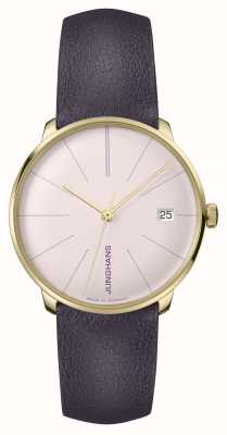 Junghans Meister fein kleine automatic 35mm roze/paars 27/7232.00