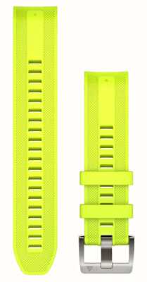 Garmin Alleen Quickfit® 22 marq horlogeband - amp gele siliconen band 010-13225-05