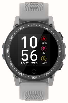 Reflex Active Serie 05 sport multifunctionele smartwatch (46 mm) digitale wijzerplaat / grijze siliconen RA05-2130