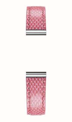Herbelin Antarès verwisselbare horlogeband - viper textured rosé leer / roestvrij staal - alleen band BRAC17048A114