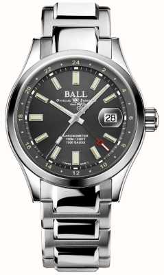 Ball Watch Company Engineer iii endurance 1917 gmt (41 mm) grijze wijzerplaat / roestvrijstalen armband (klassiek) GM9100C-S2C-GY