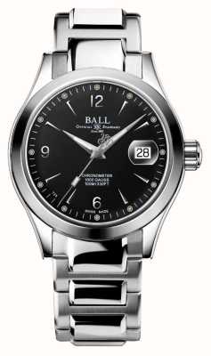 Ball Watch Company Engineer iii ohio chronometer (40 mm) zwarte wijzerplaat / roestvrij staal NM9026C-S5CJ-BK