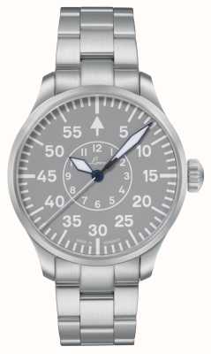 Laco Aachen grau automatisch (42 mm) grijze wijzerplaat / roestvrijstalen armband 862159.MB