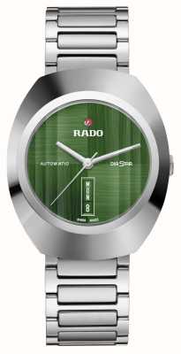 RADO Diastar originele automatische (38mm) groene wijzerplaat / roestvrij staal R12160303