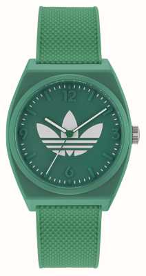 Adidas Project twee groene wijzerplaat groene hars band AOST23050