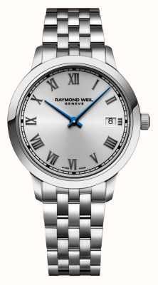 Raymond Weil Dames toccata (34 mm) zilveren wijzerplaat / roestvrijstalen armband 5385-ST-00659