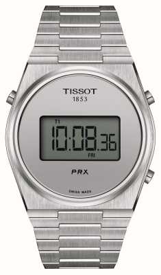 Tissot Prx digitale (40 mm) digitale wijzerplaat / roestvrijstalen armband T1374631103000