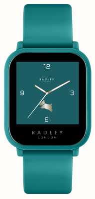 Radley Series 10 (36 mm) slimme activiteitstracker groene siliconen band RYS10-2159