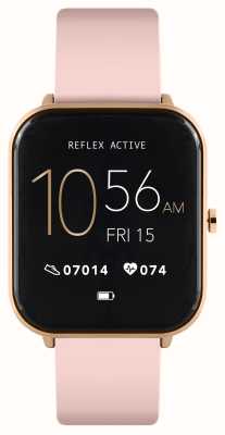 Reflex Active Serie 15 multifunctionele smartwatch (36 mm) digitale wijzerplaat / roze siliconen RA15-2148