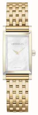 Herbelin Antares verwisselbare horlogeband - alleen gouden pvd roestvrijstalen armband BRAC17048P