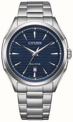 Citizen Heren eco-drive sport (41 mm) blauwe wijzerplaat / roestvrijstalen armband AW1750-85L
