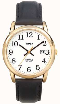Timex Heren wit zwart easy reader horloge T2H291