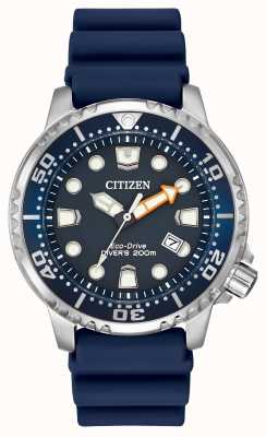 Citizen Promaster professionele duiker blauw rubber BN0151-09L