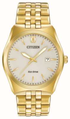 Citizen Corso eco drive gouden ip-horloge voor heren BM7332-53P
