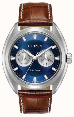 Citizen Paradex ex-display eco-drive herenblauwe wijzerplaat BU4010-05L EX-DISPLAY