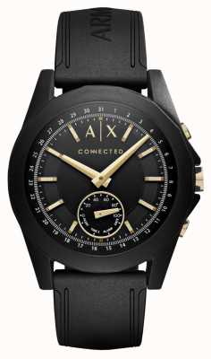 Armani Exchange Connected hybride smartwatch voor heren met zwart ex-display AXT1004 EX-DISPLAY