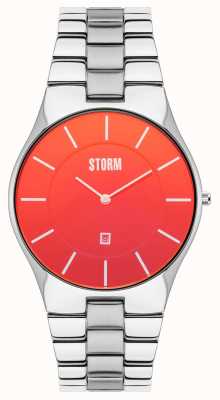 STORM Slim-x xl lazer rood roestvrij staal 47159/R