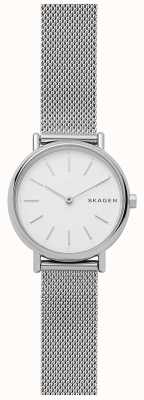 Skagen Signatur roestvrijstalen mesh band voor dames SKW2692