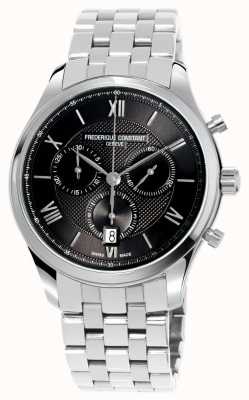 Frederique Constant Herenklassiekers chronograaf roestvrijstalen armband FC-292MG5B6B