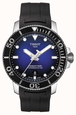 Tissot Seastar 1000 heren powermatic 80 automatisch zwart rubber T1204071704100