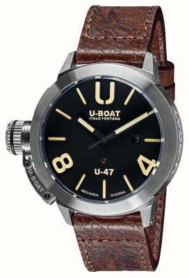 U-Boat Classico 47 as1 automatische bruine lederen band 8105