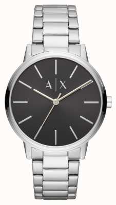 Armani Exchange Heren | zwarte wijzerplaat | roestvrijstalen armband AX2700