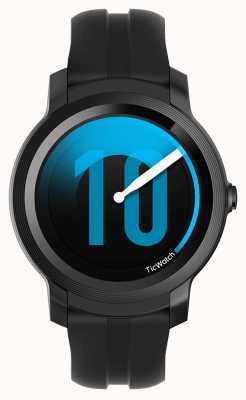 TicWatch E2 | schaduw smartwatch | zwarte siliconen band 131586-WG12026-BLK