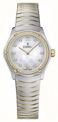 EBEL Dames sport klassieker 53 diamanten 18k geel goud 1216412A
