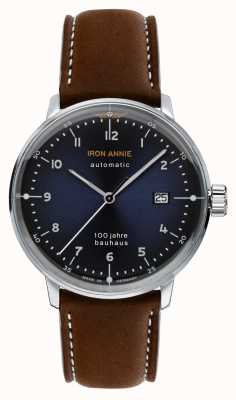Iron Annie Bauhaus | automatisch | bruine leren band | 5056-3