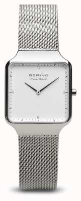Bering | max rené | gepolijst zilver voor dames | stalen mesh armband | 15832-004