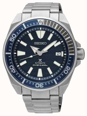 Seiko Prospex | automatische duikers 200m | roestvrijstalen blauwe wijzerplaat SRPF01K1