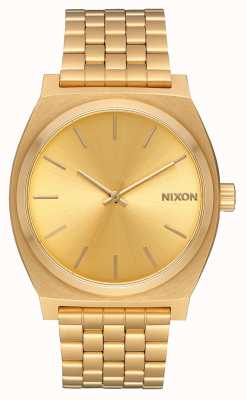 Nixon Tijdteller | allemaal goud / goud | gouden ip armband | gouden wijzerplaat A045-511-00