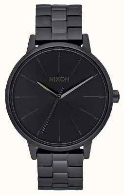 Nixon Kensington | helemaal zwart | zwarte ip-armband | zwarte wijzerplaat A099-001-00