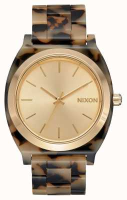 Nixon Tijdteller acetaat | roomschildpad | crème wijzerplaat A327-3346-00