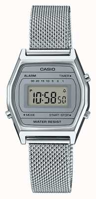 Casio Vintage roestvrij stalen milanese mesh armband LA690WEM-7EF
