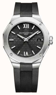 Baume & Mercier Riviera quartz horloge met zwarte wijzerplaat M0A10613