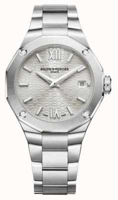 Baume & Mercier Riviera horloge met diamanten bezel, ex-display M0A10614 EX-DISPLAY