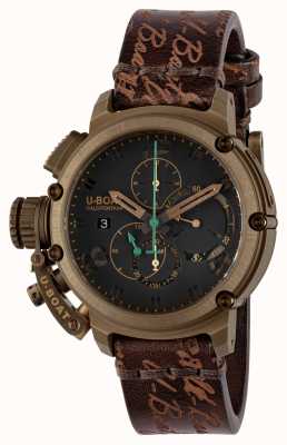 U-Boat Chimera chronograaf limited edition groen brons 8526