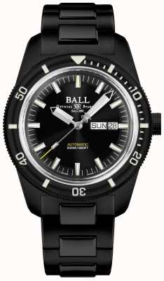 Ball Watch Company Ingenieur ii | skindiver erfgoed | automatisch | tic zwarte coating DM3208B-S4-BK