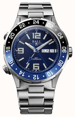 Ball Watch Company Roadmaster marine gmt keramische ring blauwe wijzerplaat DG3030B-S1CJ-BE