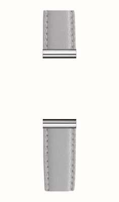 Herbelin Antarès verwisselbare horlogeband - grijs leer / edelstaal - alleen band BRAC.17048.57/A